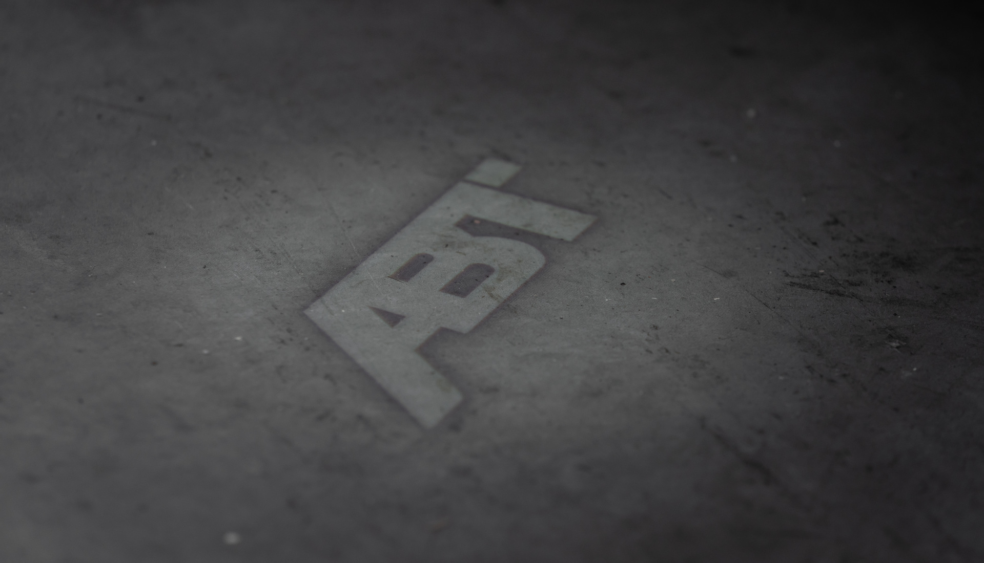 Close-up of ABT entrance lighting 