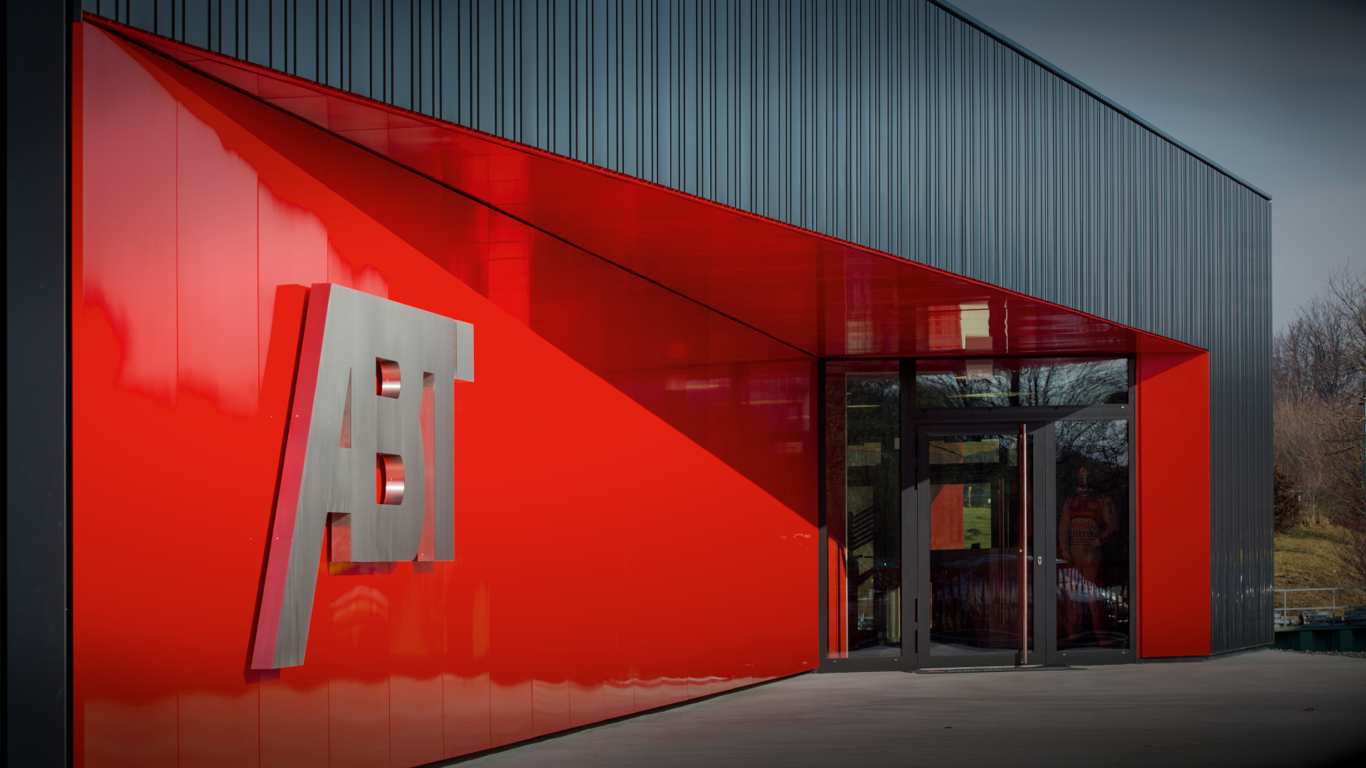 View of the ABT Motorsport building from the outside